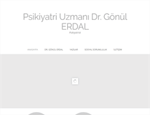 Tablet Screenshot of gonulerdal.com